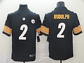 Nike Steelers 2 Mason Rudolph Black Vapor Untouchable Limited Jersey,baseball caps,new era cap wholesale,wholesale hats